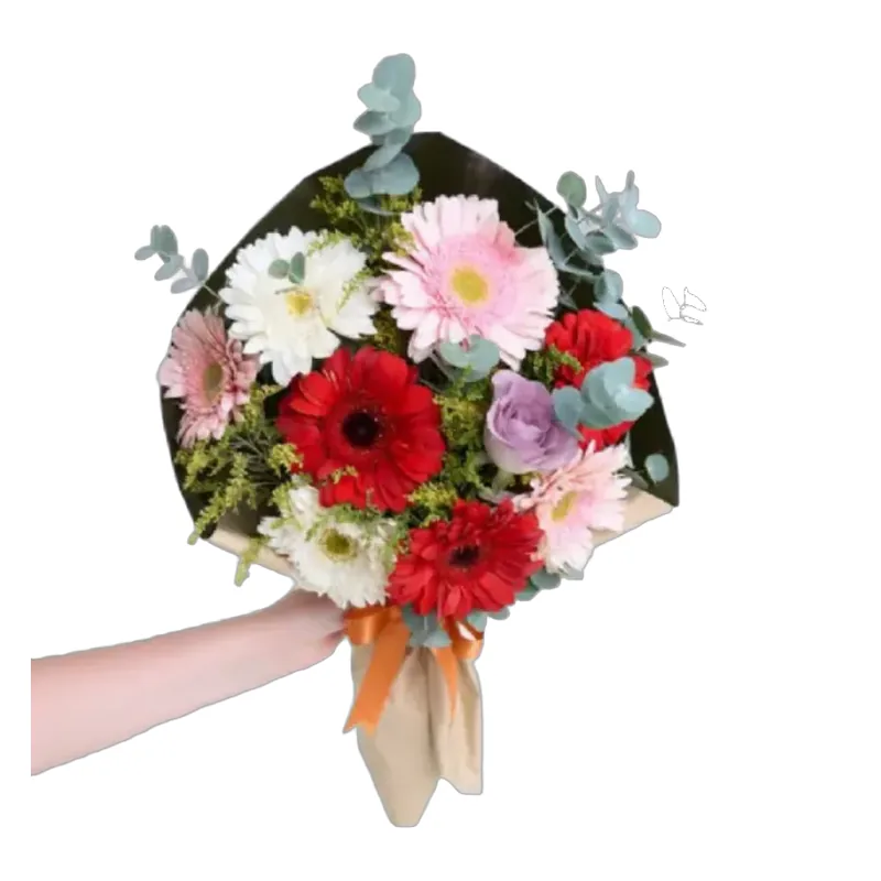 Renkli Gerbera Buketi – 1. fotoğraf